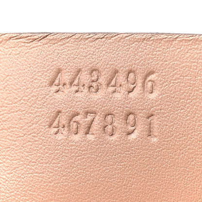 Gucci Calfskin Matelasse Medium GG Marmont Shoulder Bag Porcelain Rose 7 of 11