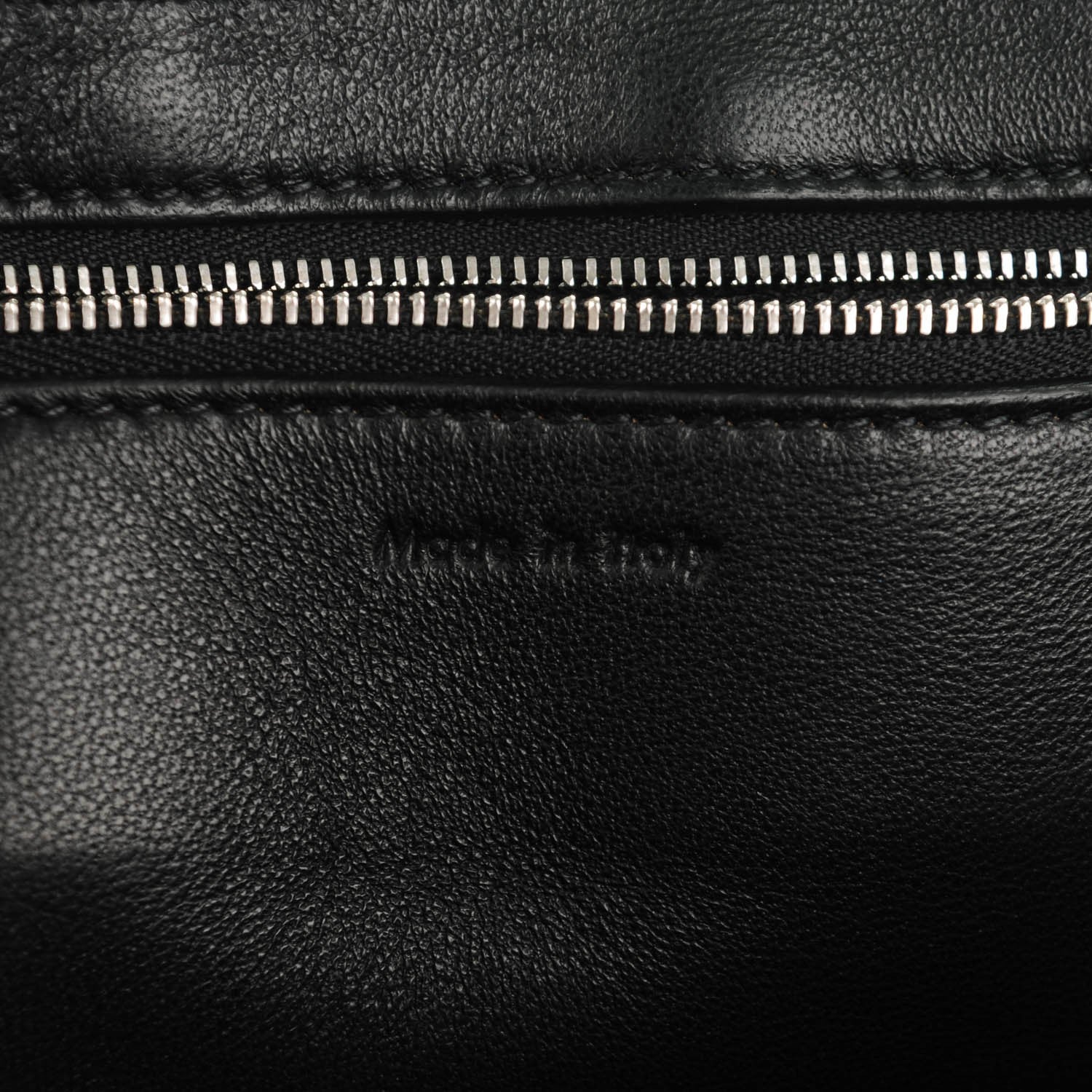 Celine Drummed Calfskin Medium Edge Shoulder Bag Grey 8 of 9