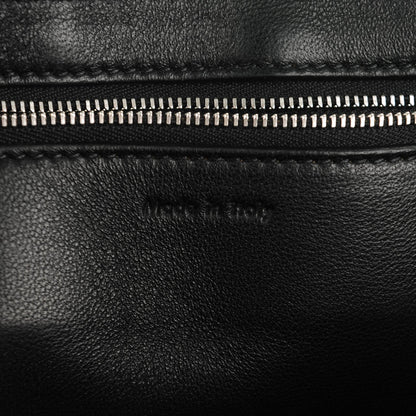 Celine Drummed Calfskin Medium Edge Shoulder Bag Grey 8 of 9