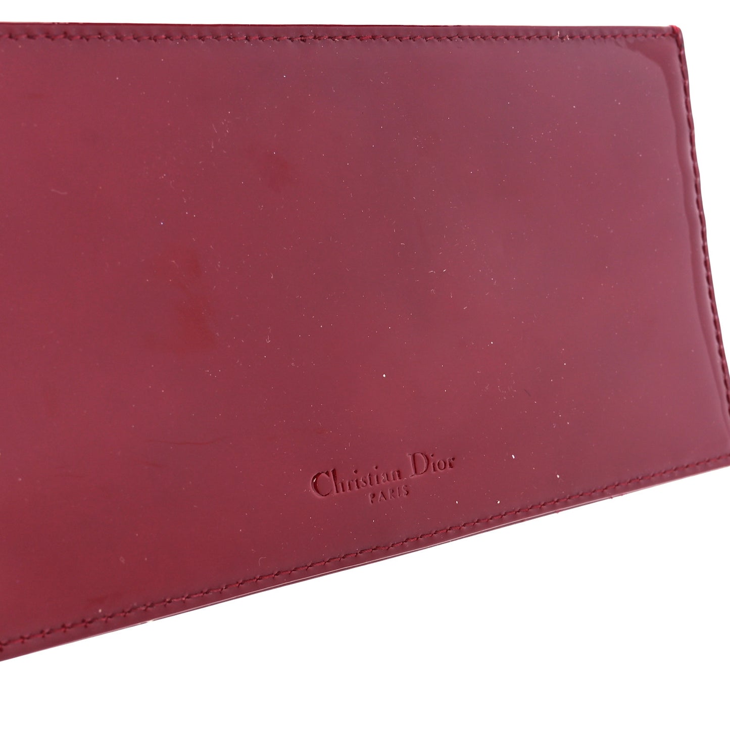 Patent Cannage LADY DIOR Clutch Rouge Ceris