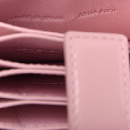 Christian Dior Patent Cannage Lady Dior 5-Gusset Card Holder Rose Clair 7 of 8