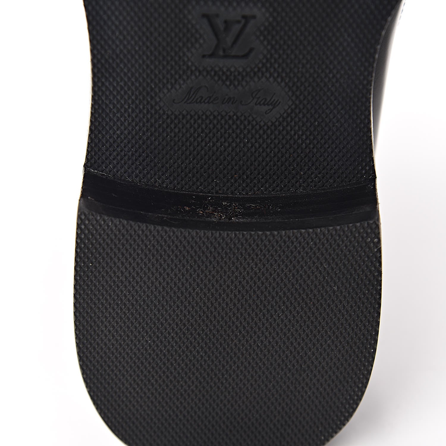 Louis Vuitton Glazed Calfskin Boots 38.5 Black 7 of 7