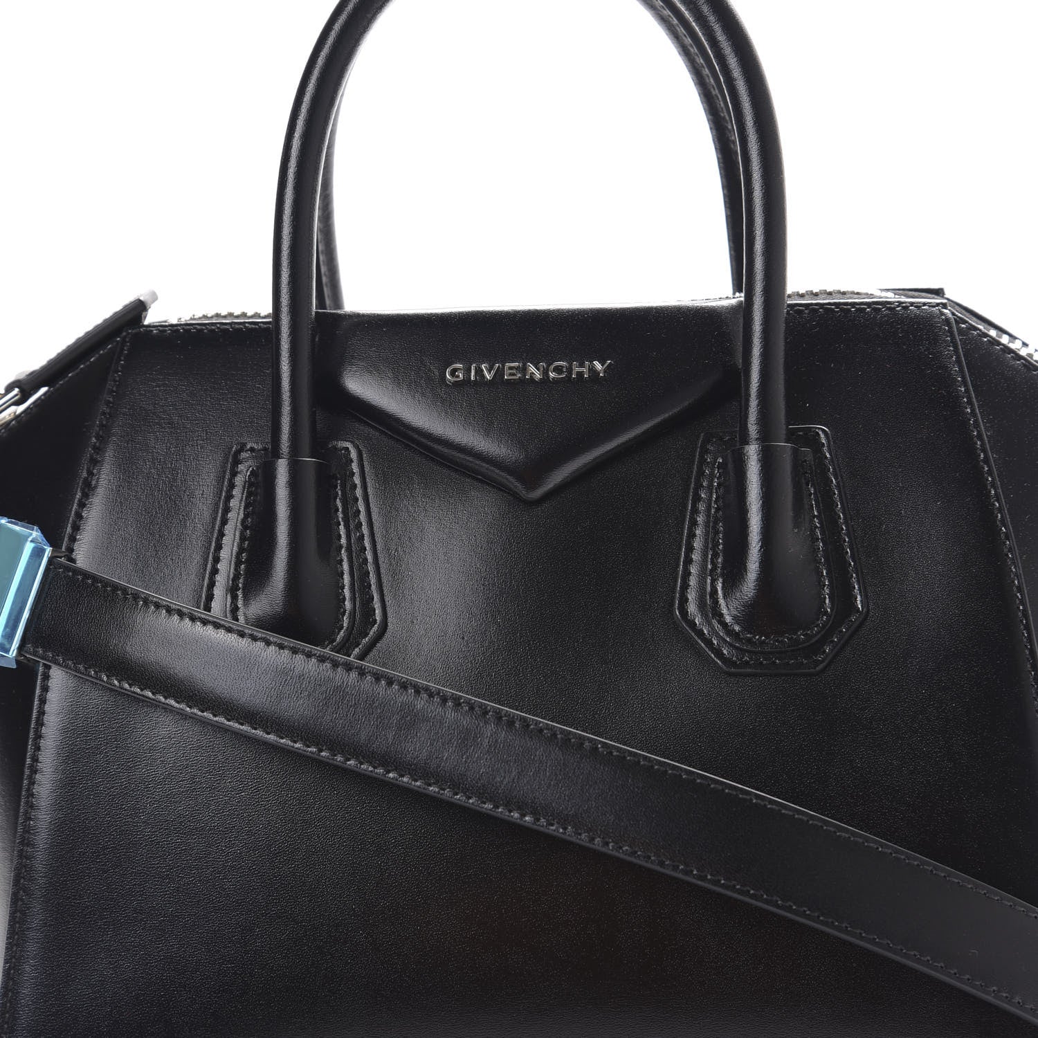 Givenchy Shiny Lord Calfskin Small Antigona Black 9 of 9