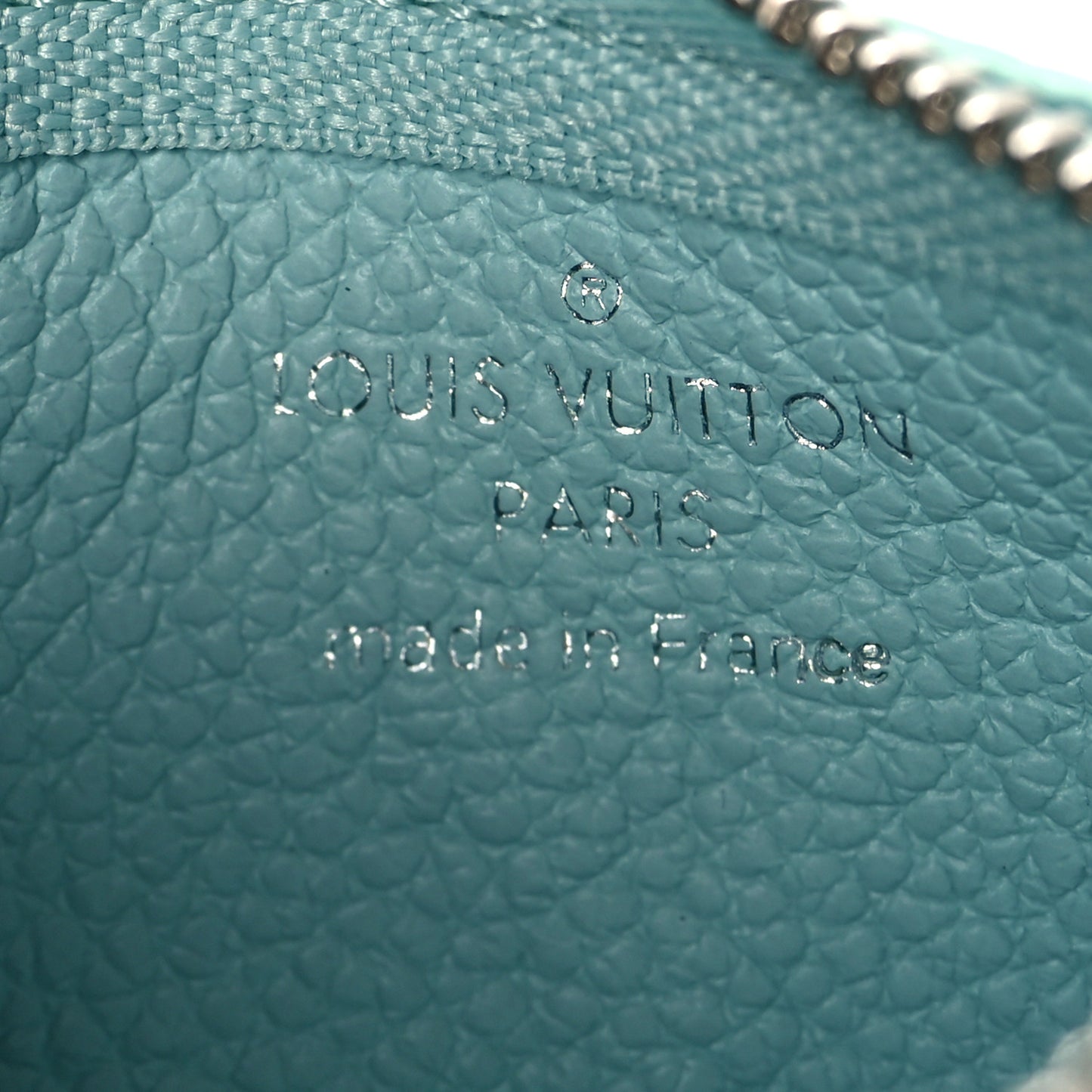 Empreinte Monogram Summer Stardust Key Pouch Water Green