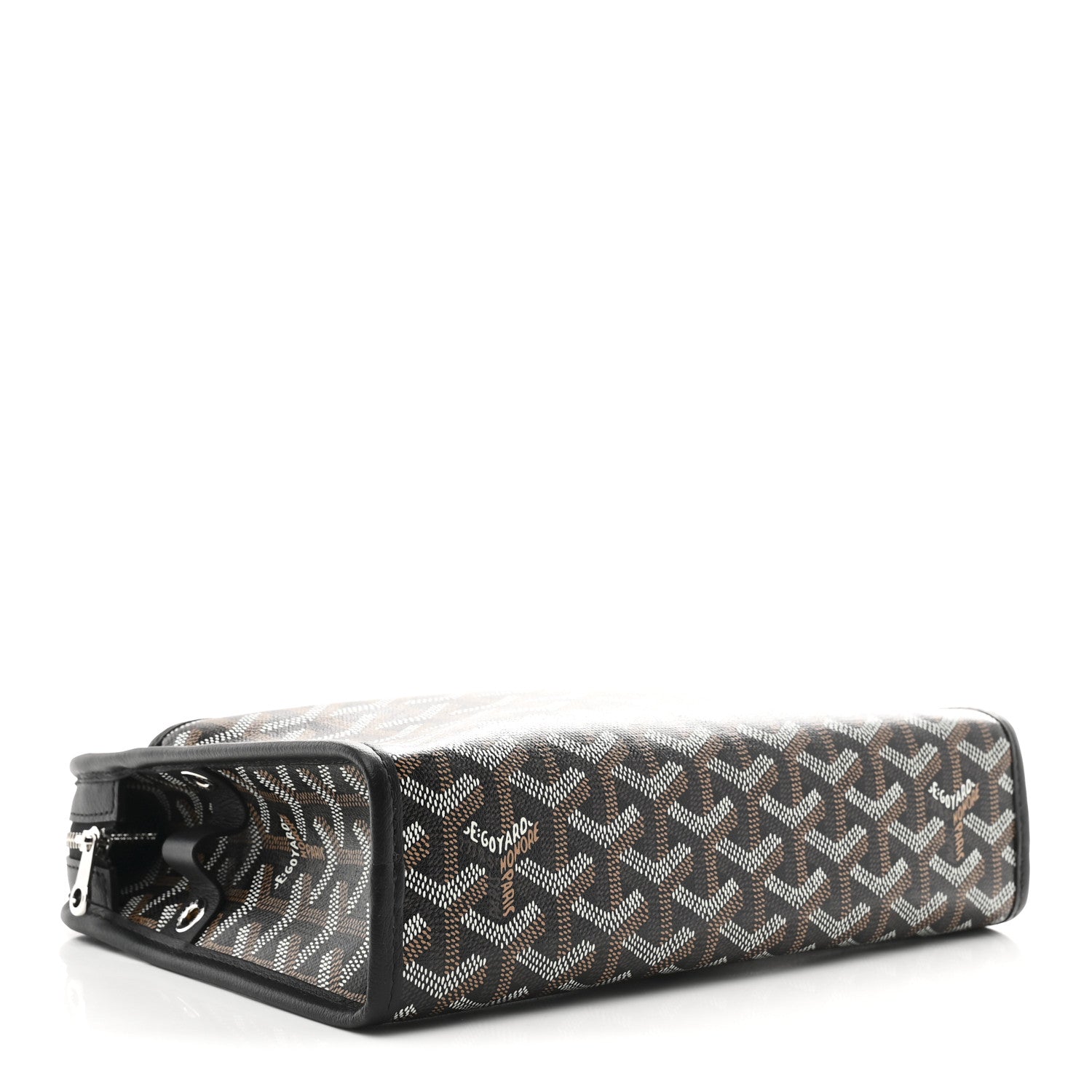 Goyard Goyardine Jouvence MM Toiletry Pouch Black 4 of 6
