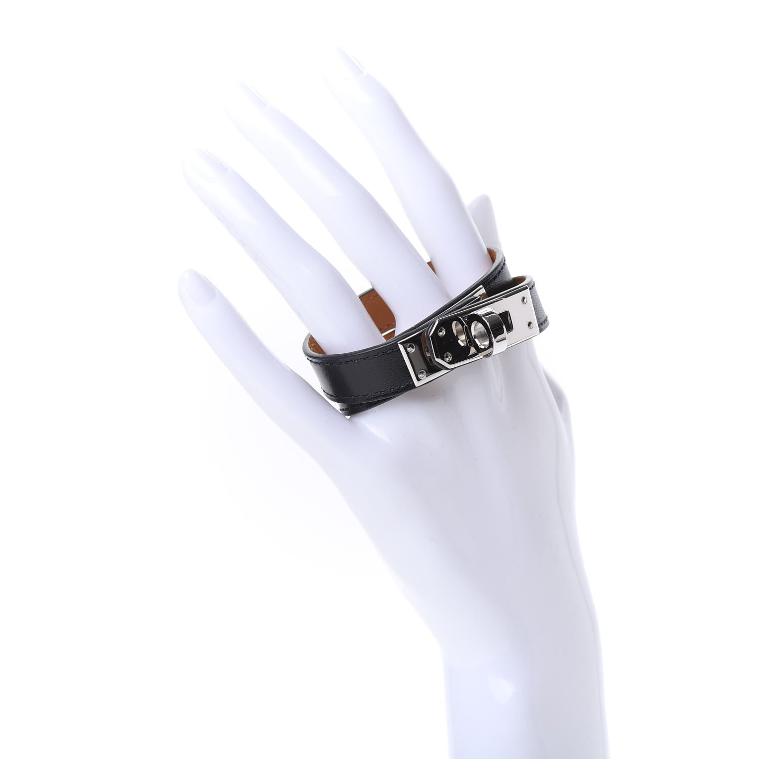 Hermes Box Kelly Double Tour Bracelet XS Black 2 of 5