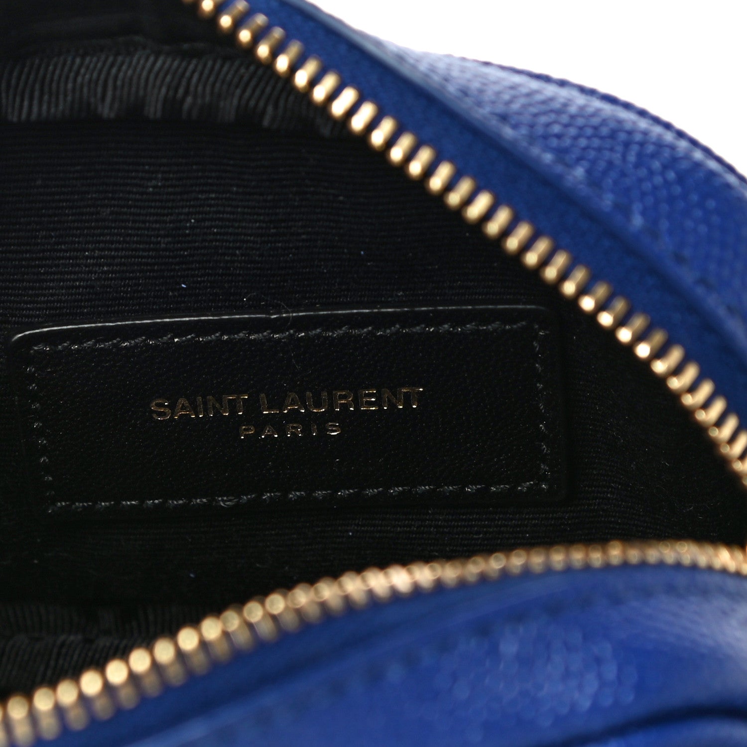 Saint Laurent Grain De Poudre Matelasse Monogram Baby Lou Camera Bag Sapphire Blue 6 of 9