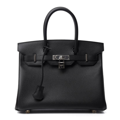 Hermes Epsom Birkin 30 Black 1 of 11
