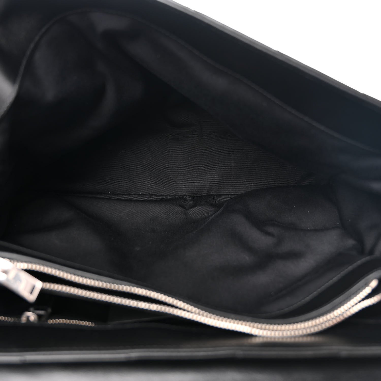 Saint Laurent Calfskin Y Quilted Monogram Large Loulou Chain Satchel Black 5 of 13