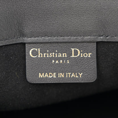 Christian Dior Calfskin Embossed Medium Book Tote Black 6 of 11