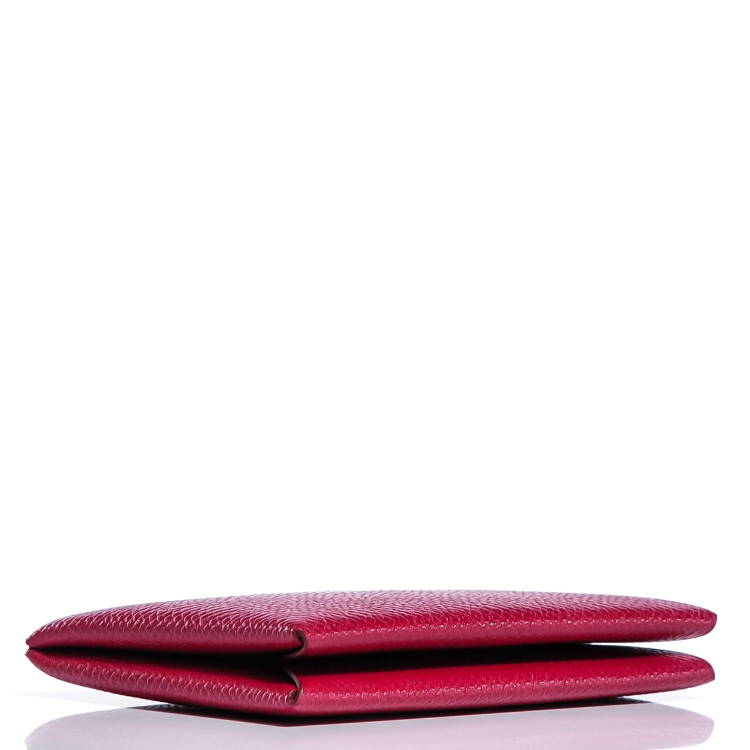 Hermes Epsom Calvi Card Case Rubis 5 of 8