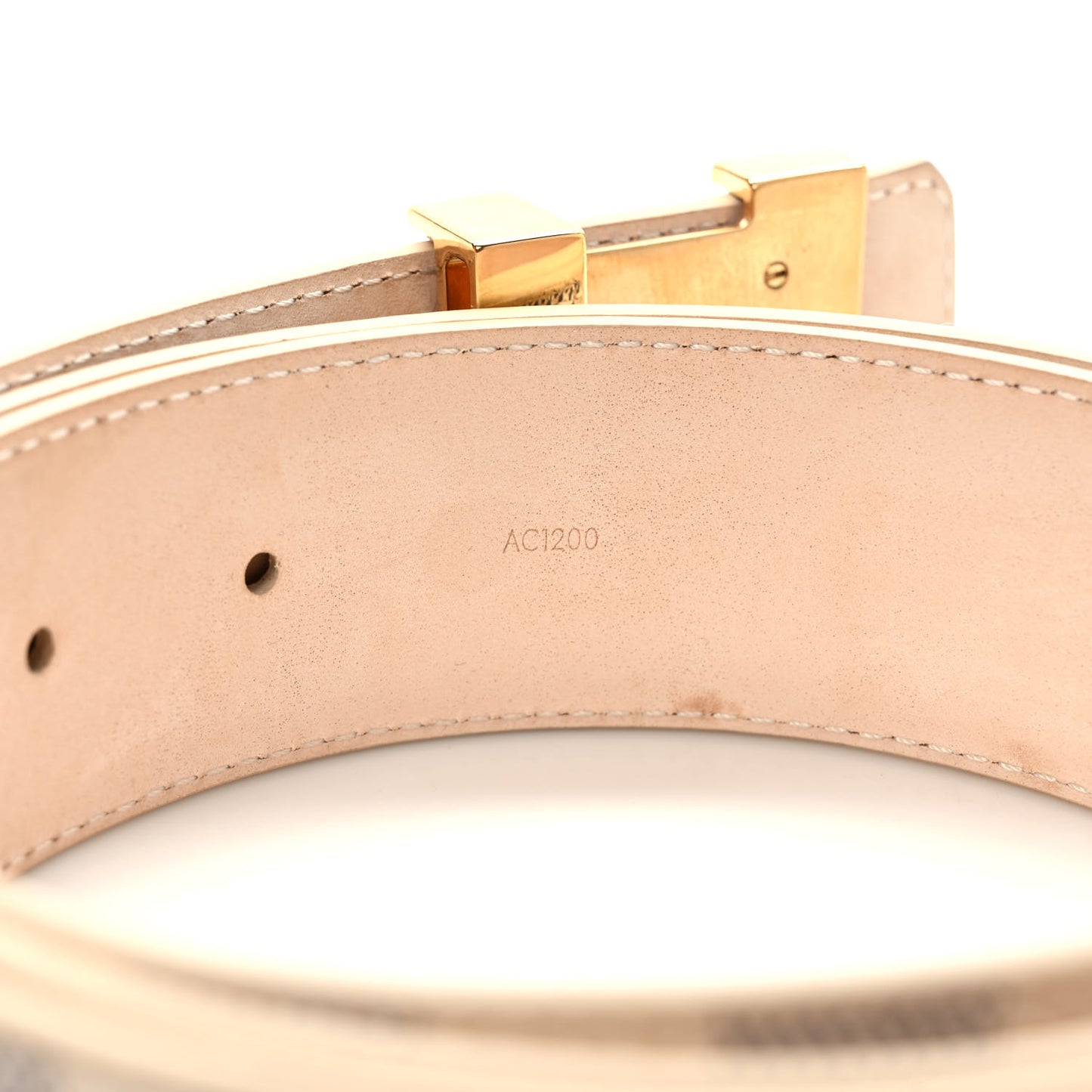 Damier Azur LV Initiales Belt 95 38