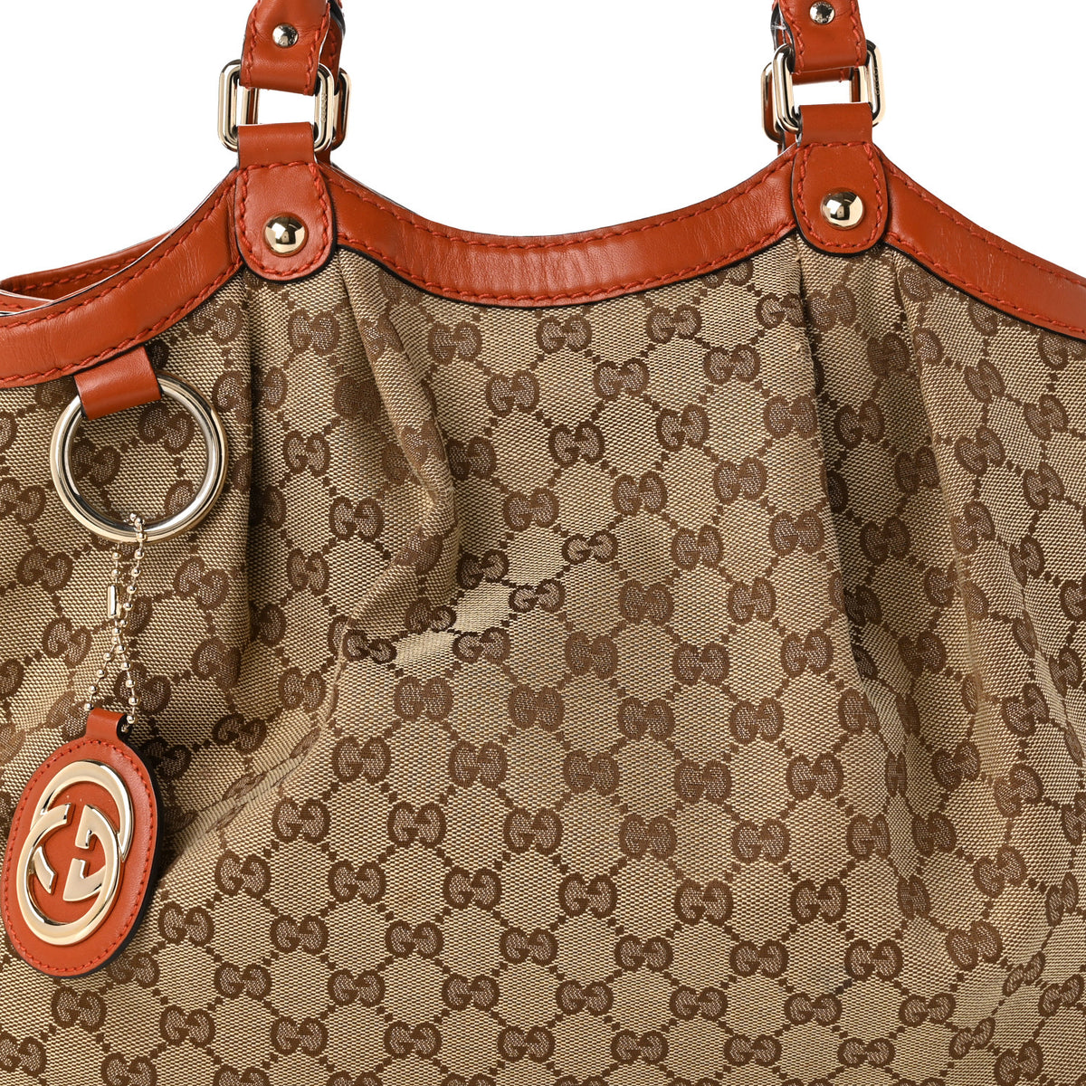 Monogram Medium Sukey Tote Orange