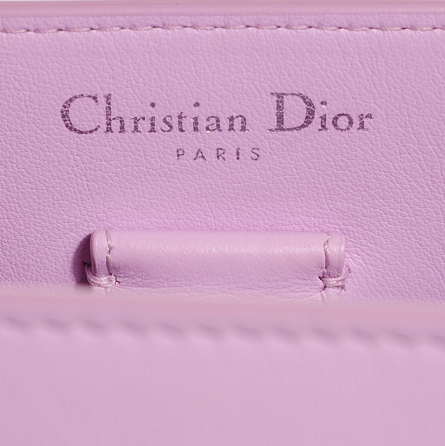 Lambskin Large Lady Dior Pockets Pink