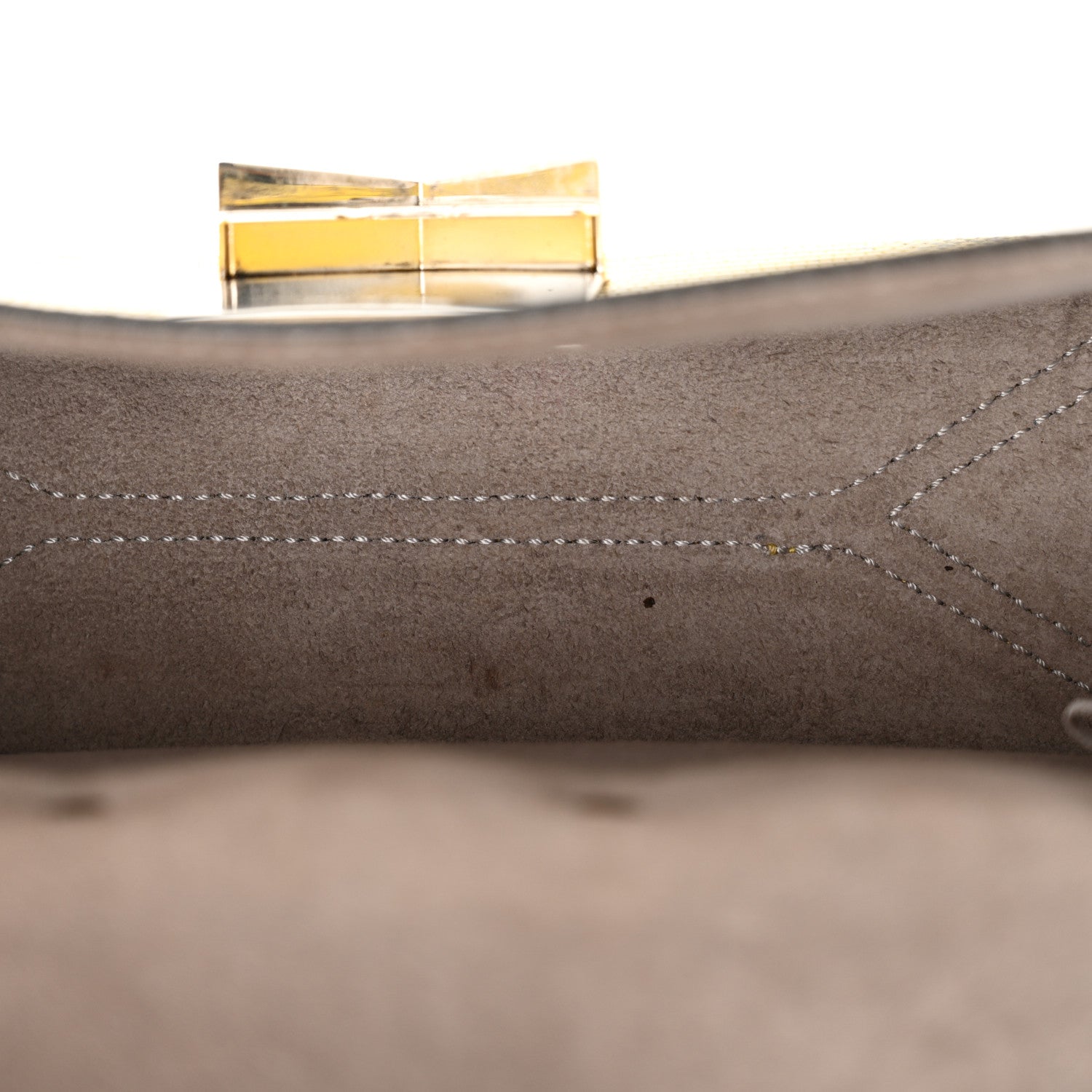 Jimmy Choo Lizard Lockett Petite Shoulder Bag Yellow 10 of 11