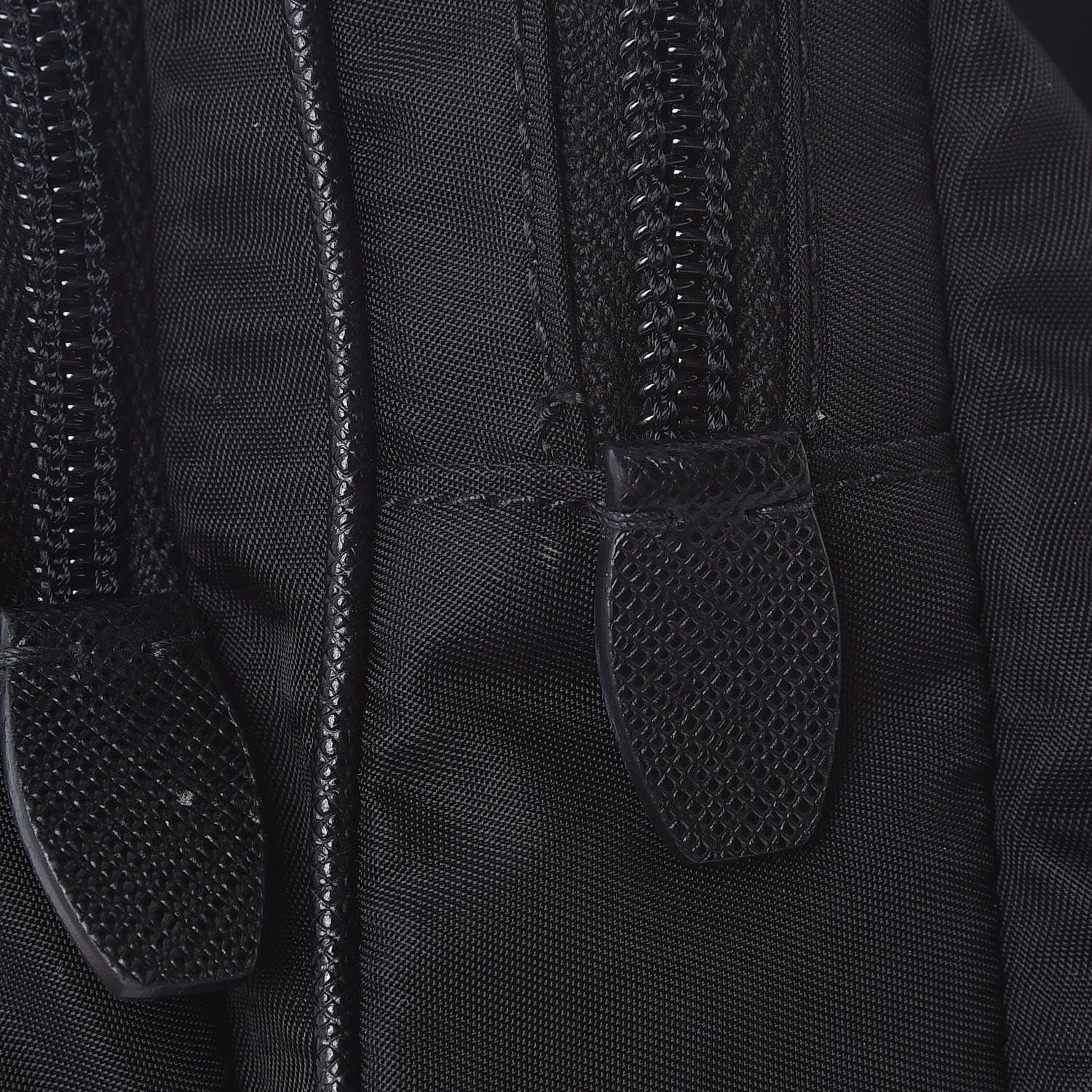 Prada Tessuto Nylon Saffiano Belt Bag Black 10 of 10