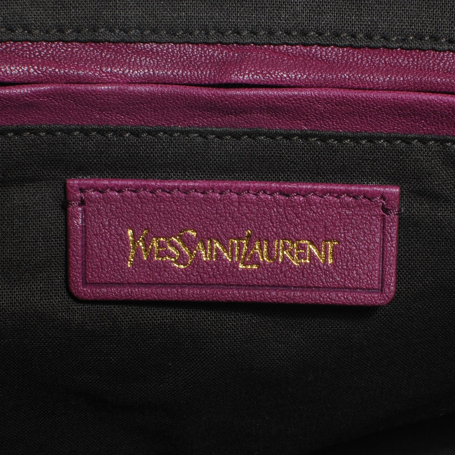 Leather Medium Cabas Chyc Black Cherry