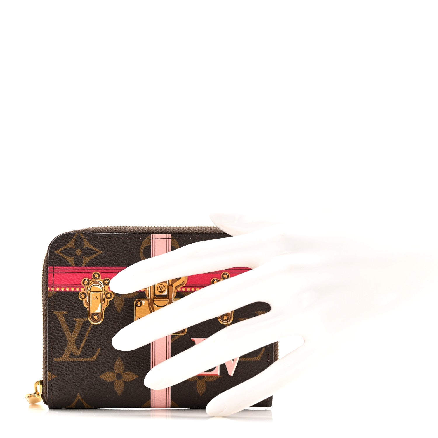 Louis Vuitton Monogram Summer Trunks Zippy Coin Purse 1819287