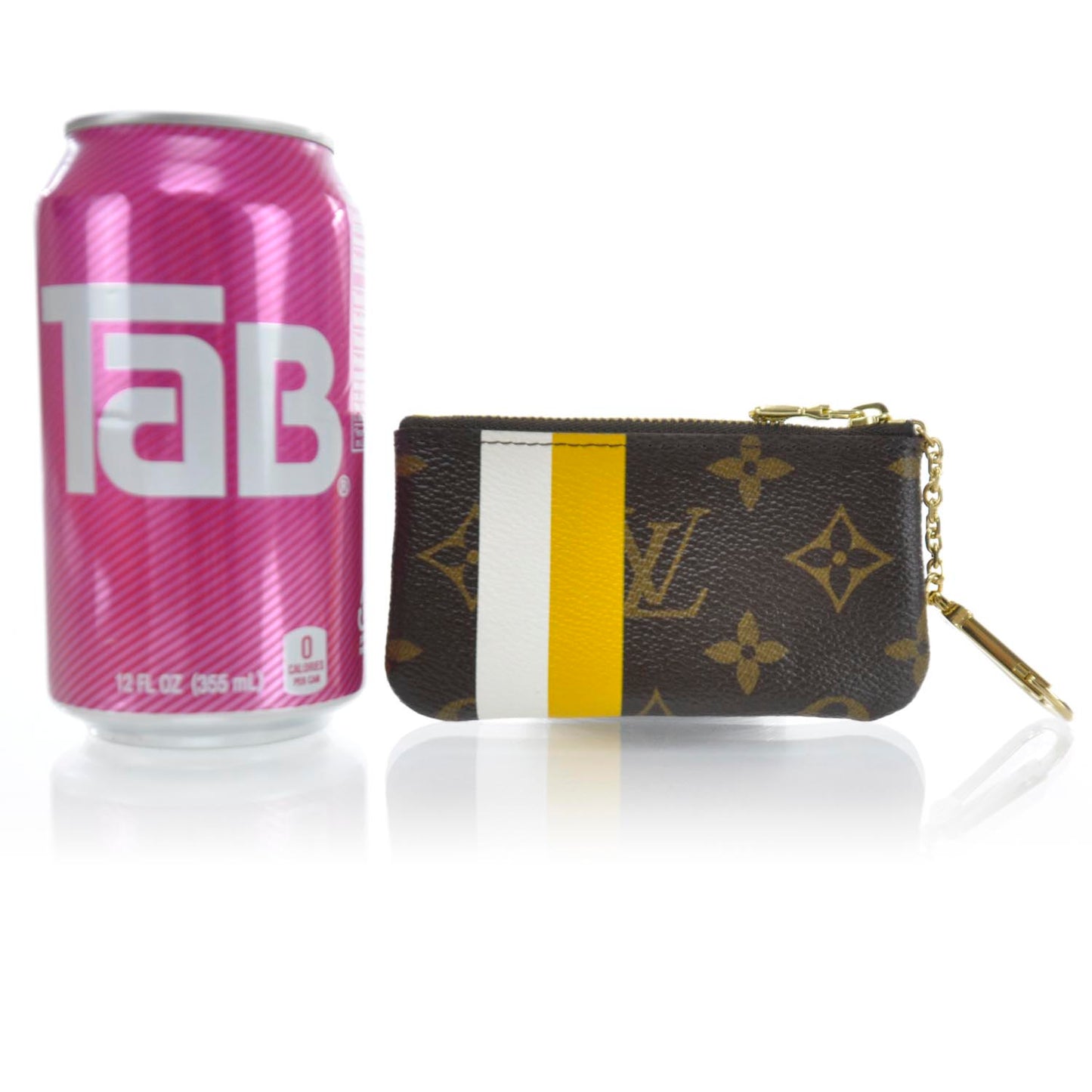 Monogram Groom Key Pouch