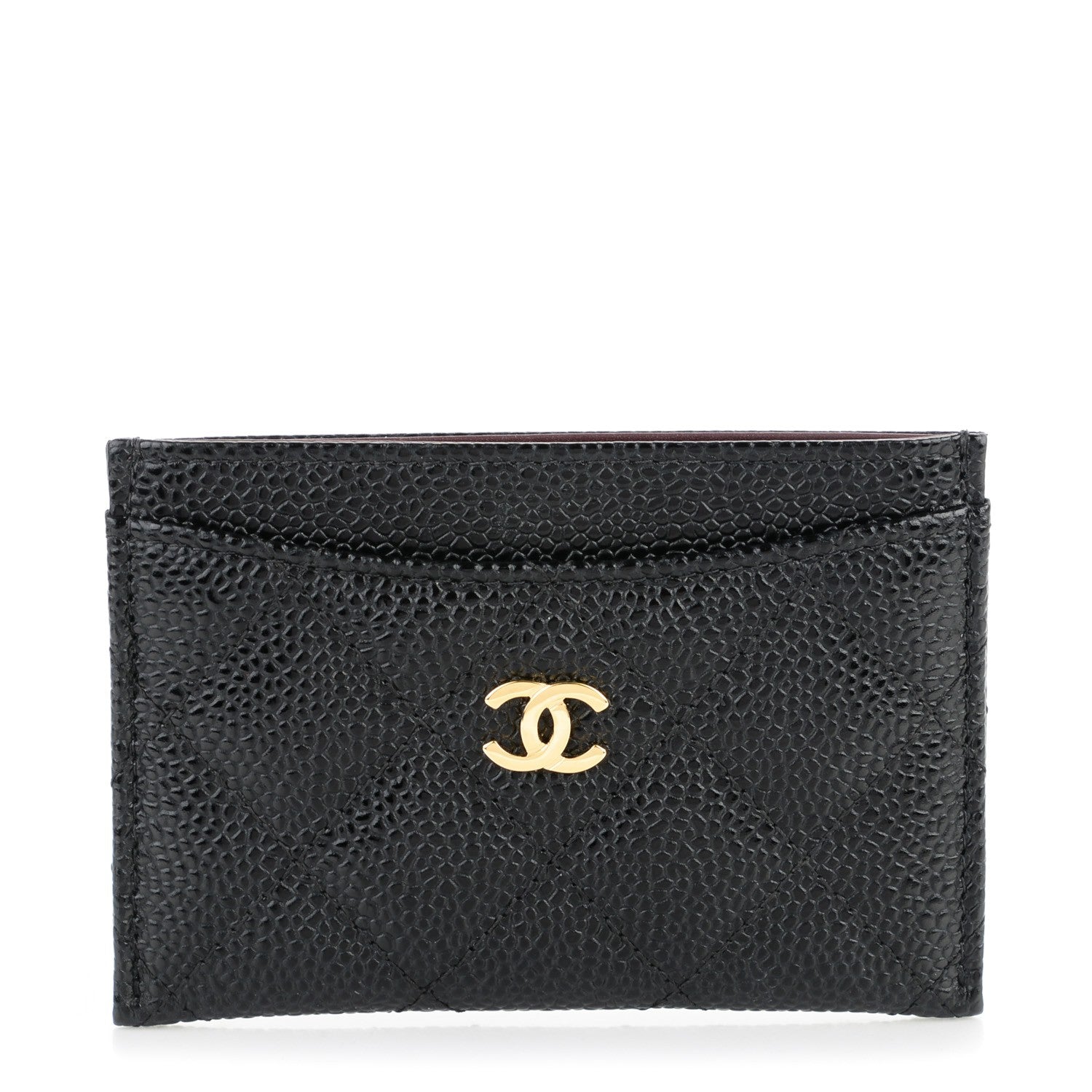 Chanel Caviar Quilted Card Holder Black 1 of 8