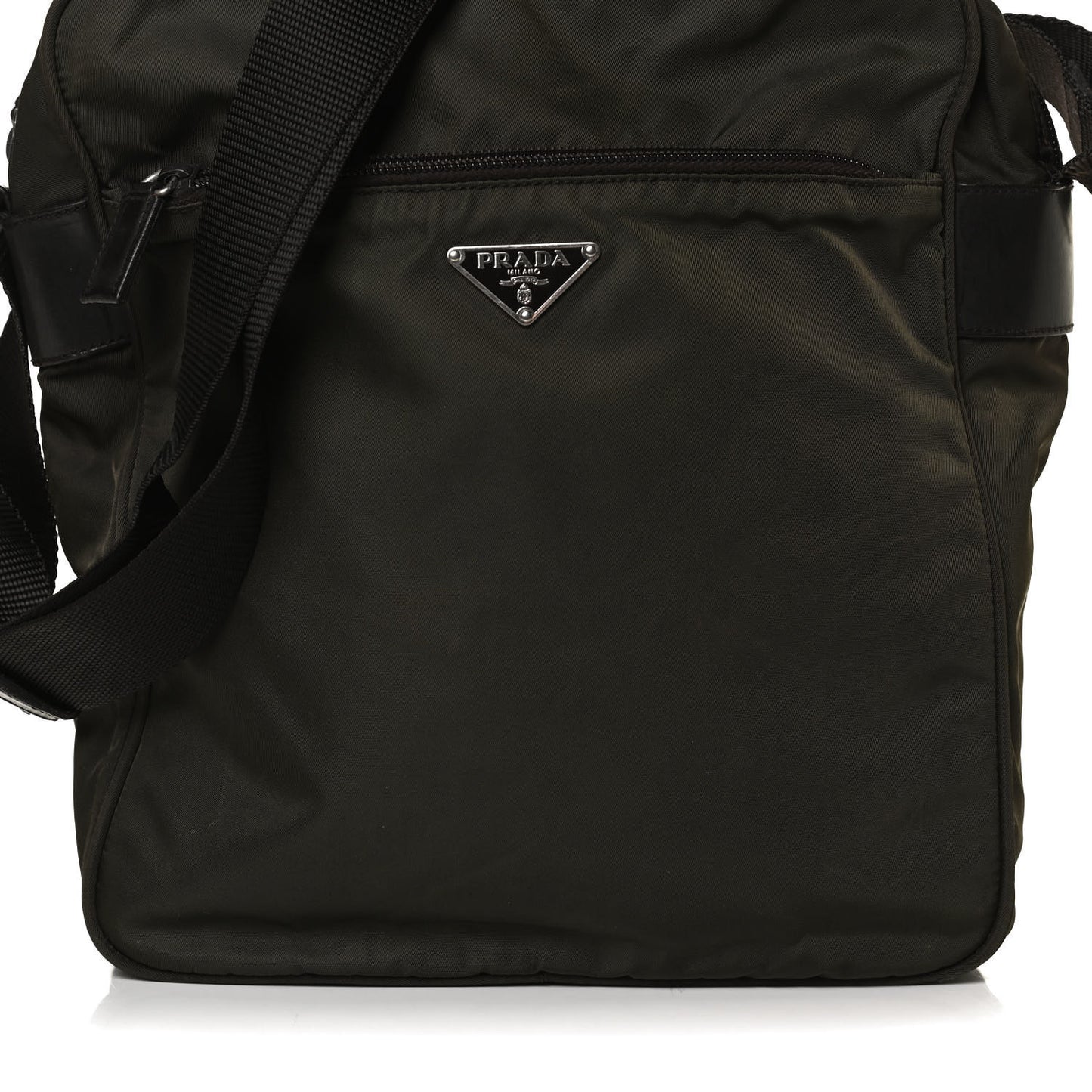 Tessuto Nylon Messenger Bag Mimetico