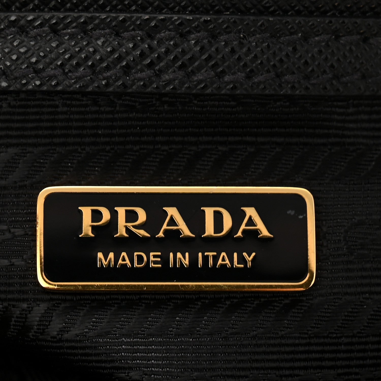 Prada Saffiano Lux Mini Galleria Double Zip Tote Black 6 of 11