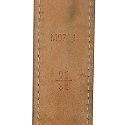 Louis Vuitton Damier Ebene Mini 25mm Belt 90 36 7 of 7