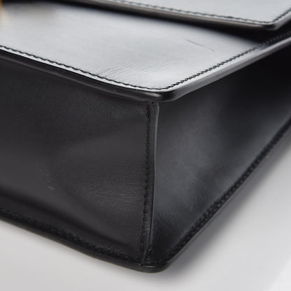 Gucci Calfskin Small Sylvie Shoulder Bag Black 9 of 14