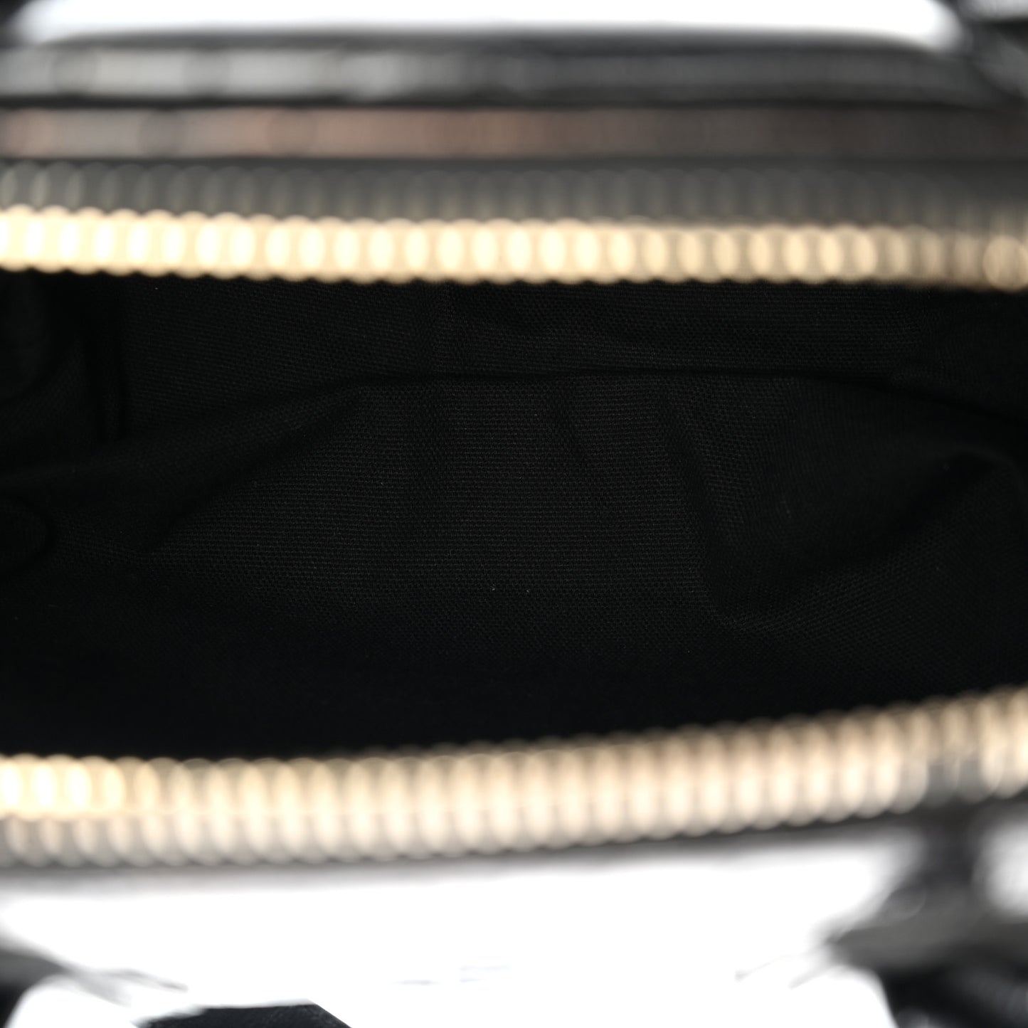 Calfskin Crocodile Embossed Small Antigona Black