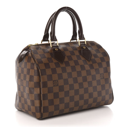 Louis Vuitton Damier Ebene Speedy 25 3 of 10
