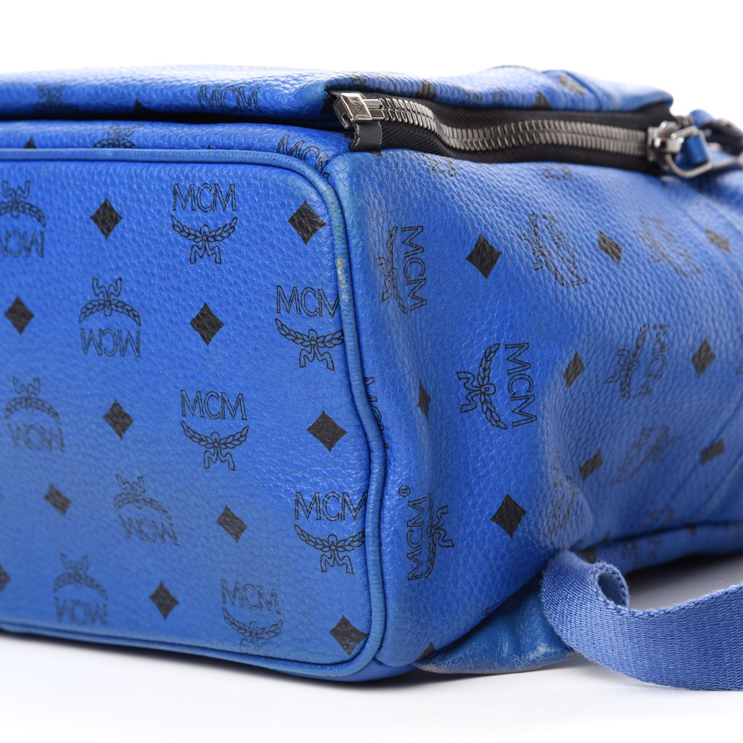 Visetos Medium Studded Dual Stark Backpack Blue