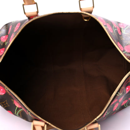 Louis Vuitton Monogram Cerises Keepall 45 5 of 25