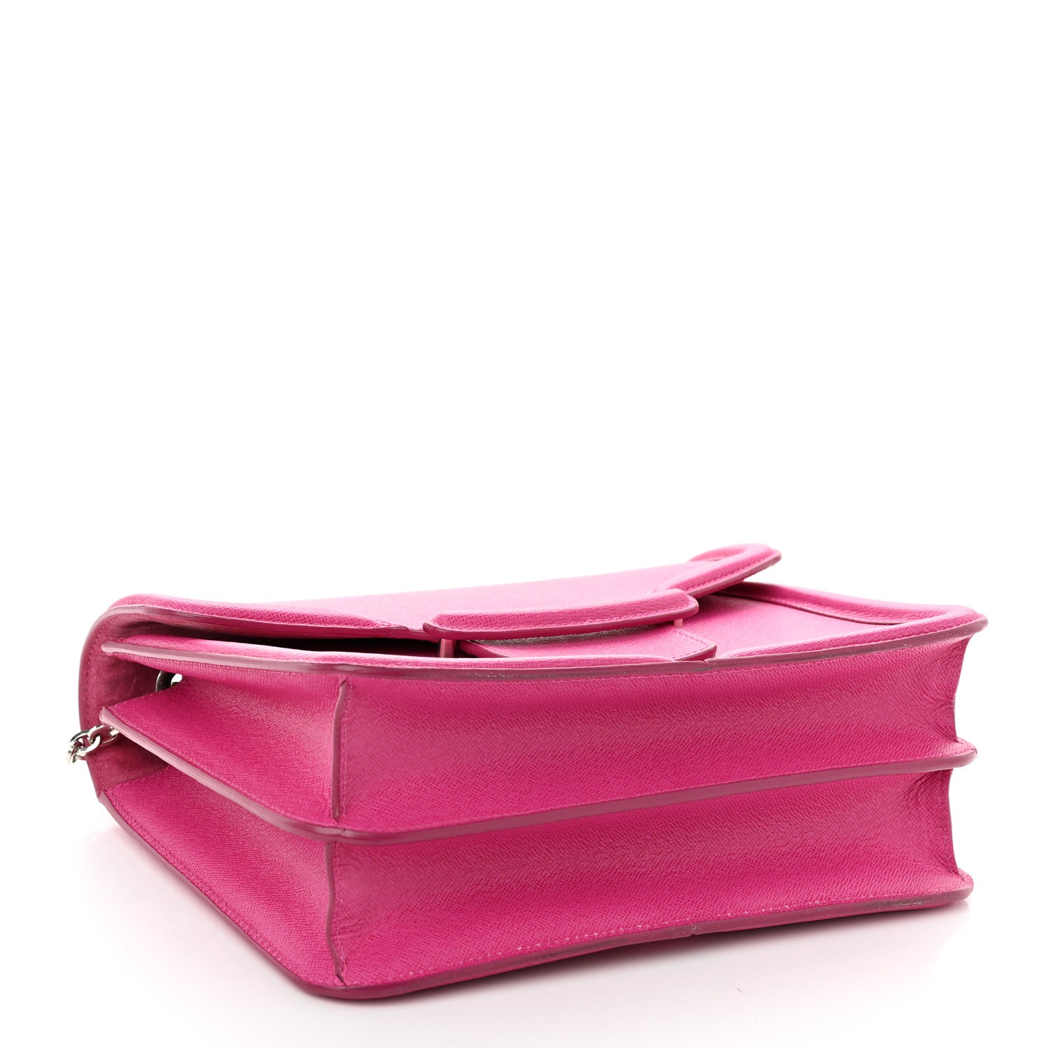 Alexander McQueen Calfskin Heroine Chain Satchel Pink 4 of 12