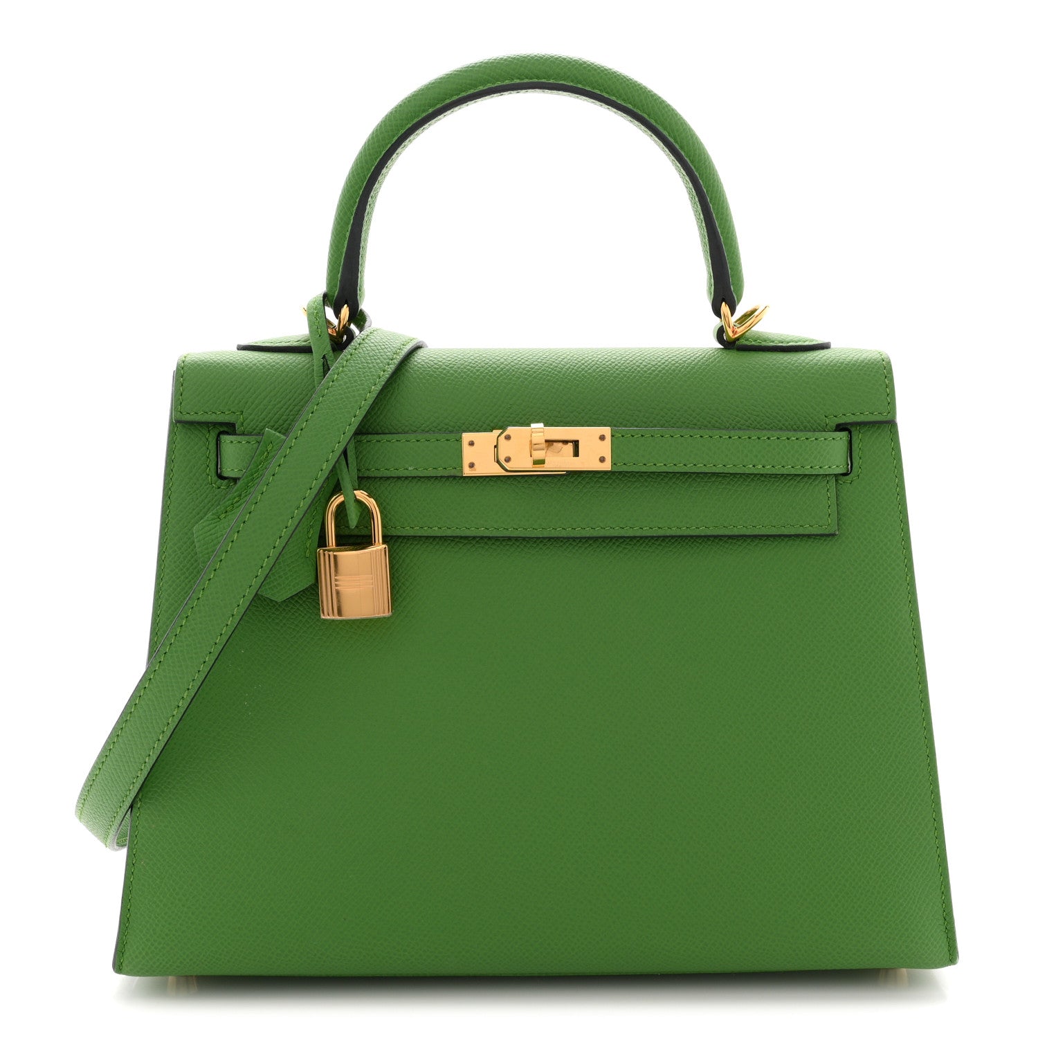 Hermes Epsom Kelly Sellier 25 Vert Yucca 1 of 13