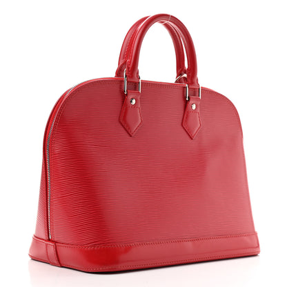 Louis Vuitton Epi Alma PM Castillan Red 3 of 11