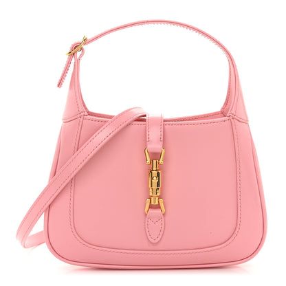 Gucci Boarded Dyana Lux Calfskin Mini Jackie 1961 Hobo Wild Rose 1 of 8