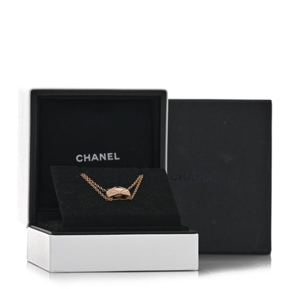 Chanel 18K Beige Gold Coco Crush Pendant Necklace 6 of 6