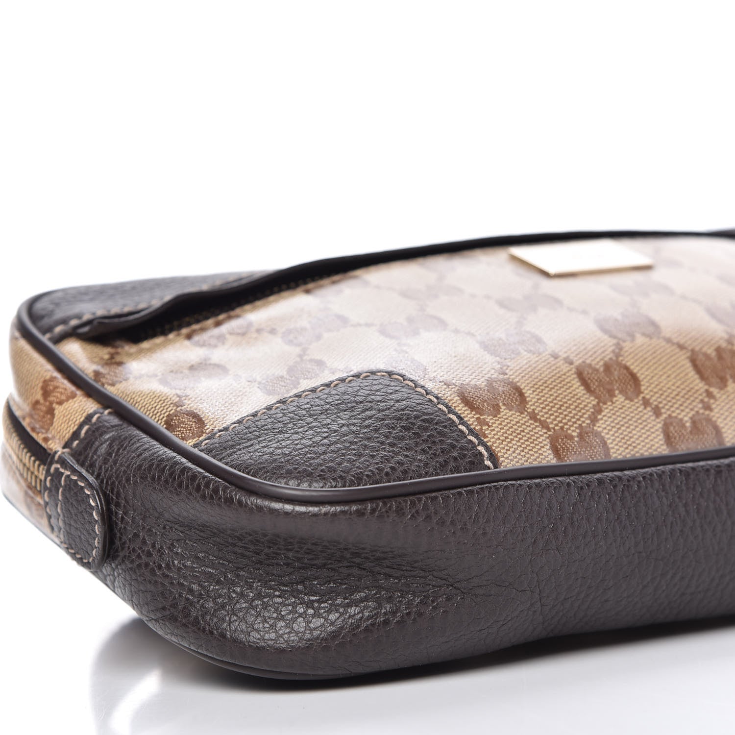 Gucci Crystal Monogram Belt Bag Brown 7 of 11