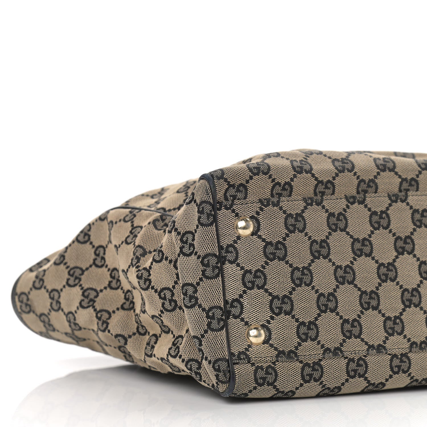 Gucci Monogram Tote Black 17 of 19