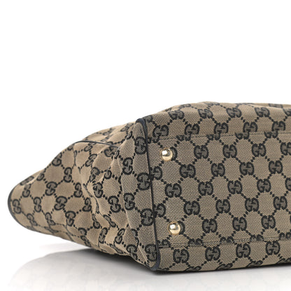 Gucci Monogram Tote Black 17 of 19