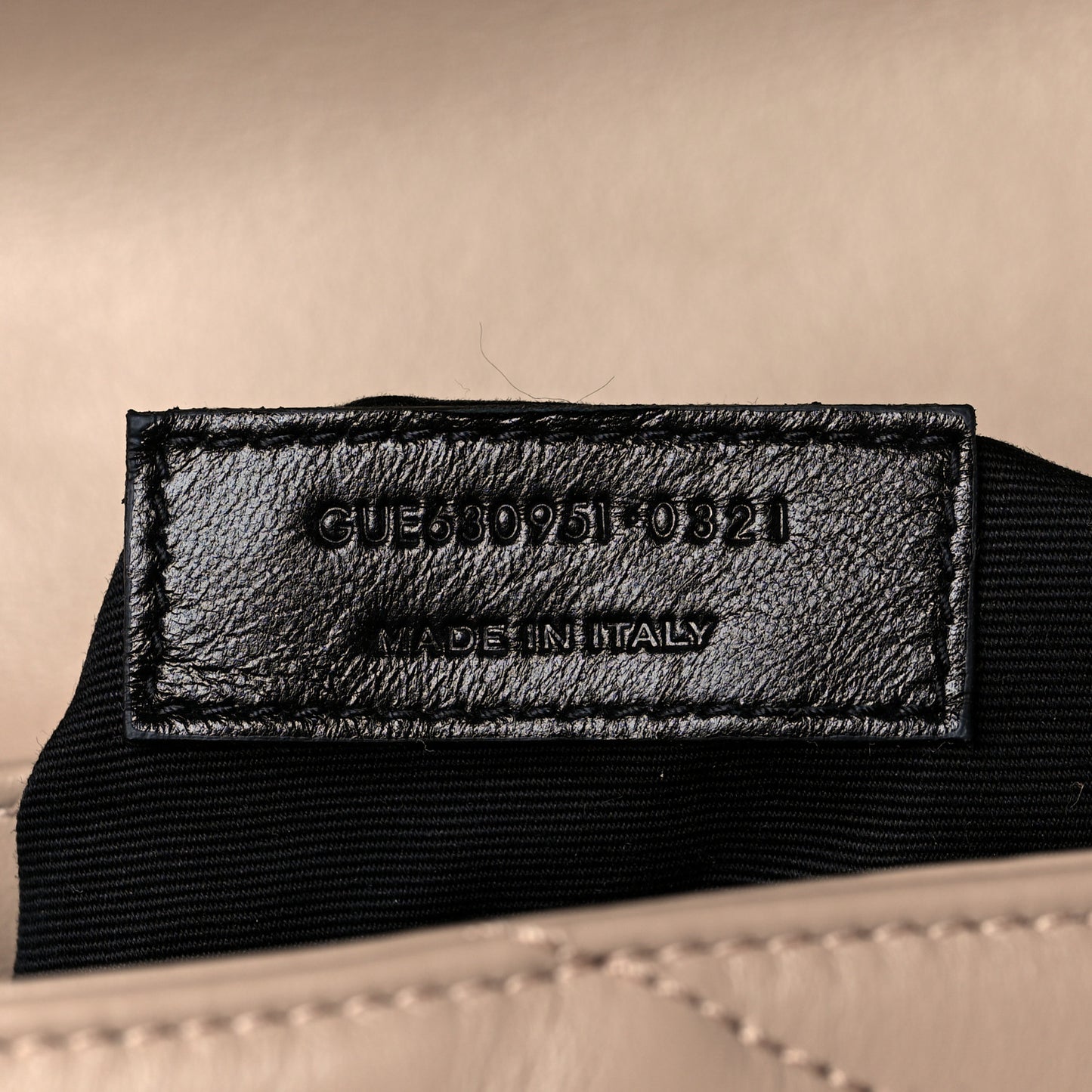 Calfskin Y Quilted Monogram Toy Loulou Crossbody Bag Latte