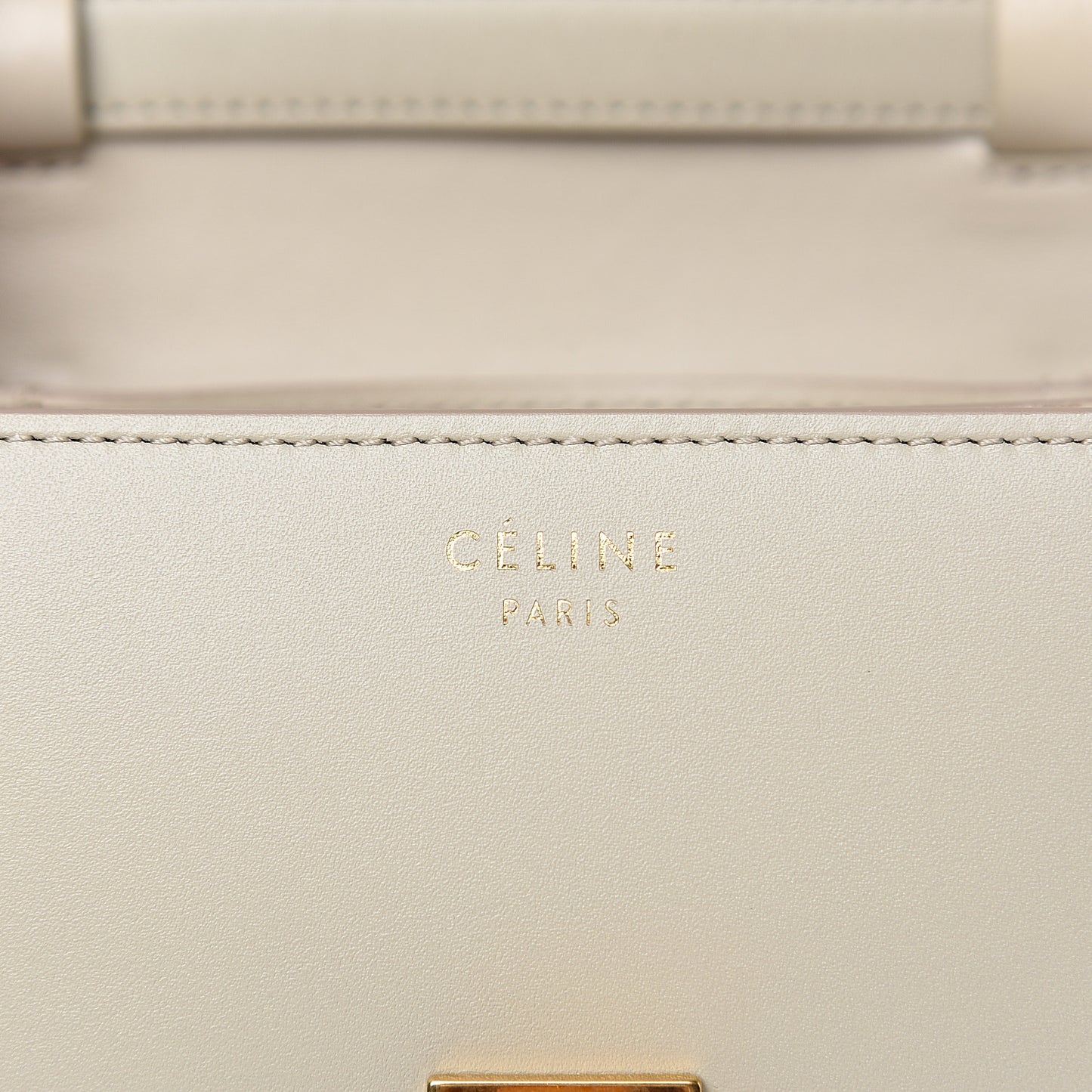 Smooth Calfskin Small Classic Box Flap Bag Ivory