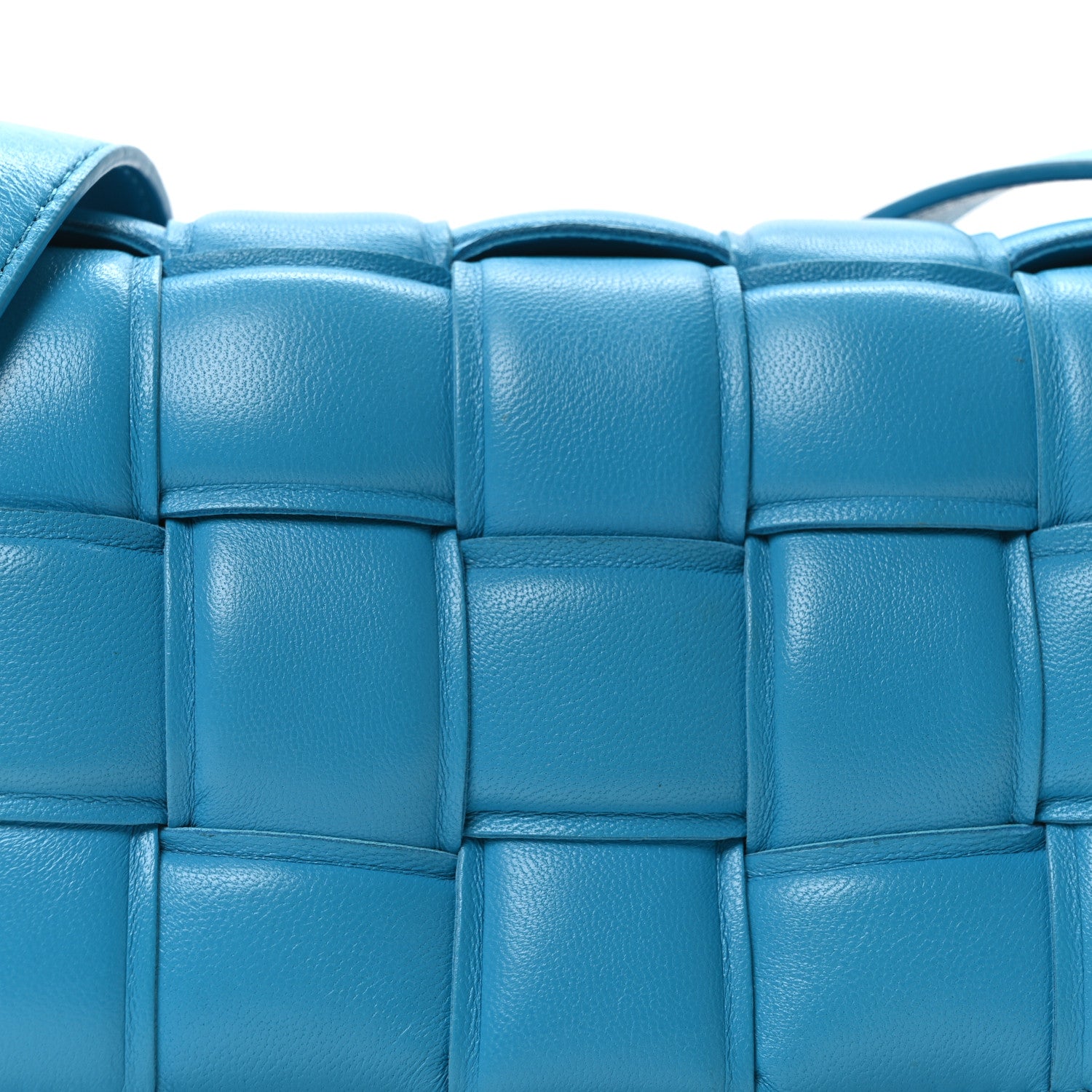 Bottega Veneta Nappa Maxi Intreccio Small Padded Cassette Crossbody Bag Pool 7 of 9