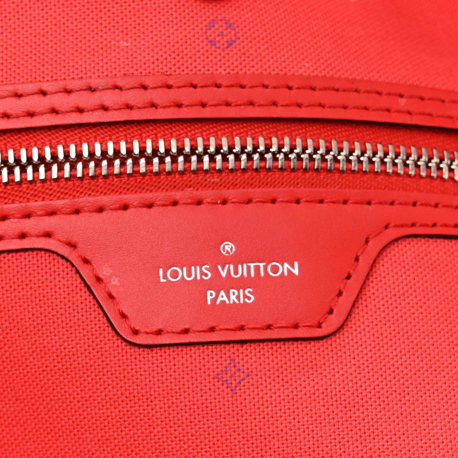 Louis Vuitton Monogram Escale Neverfull MM Rouge 6 of 12