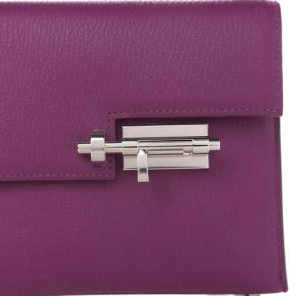 Hermes Chevre Chamkila Mini Verrou Chaine Bag Anemone 12 of 12