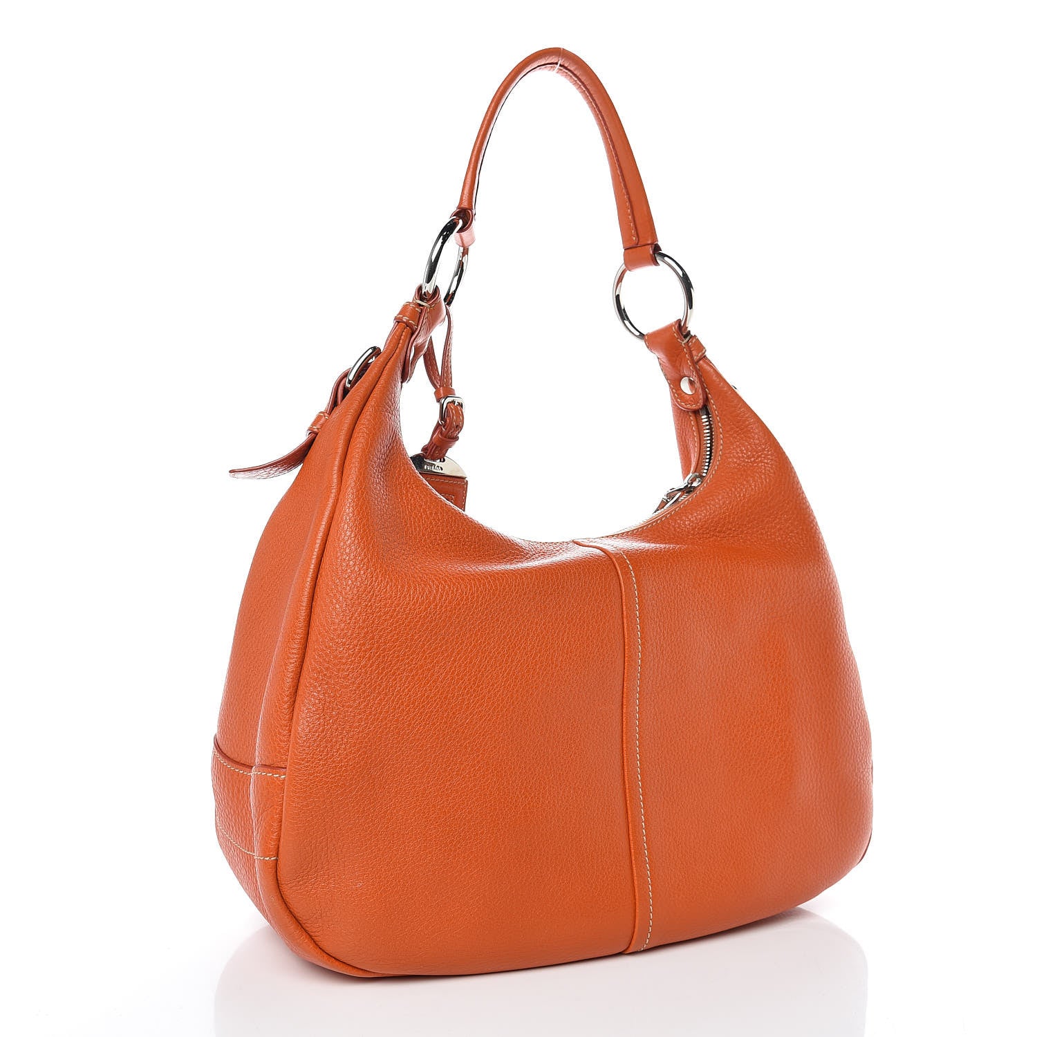 Prada Vitello Daino Hobo Rame 3 of 13