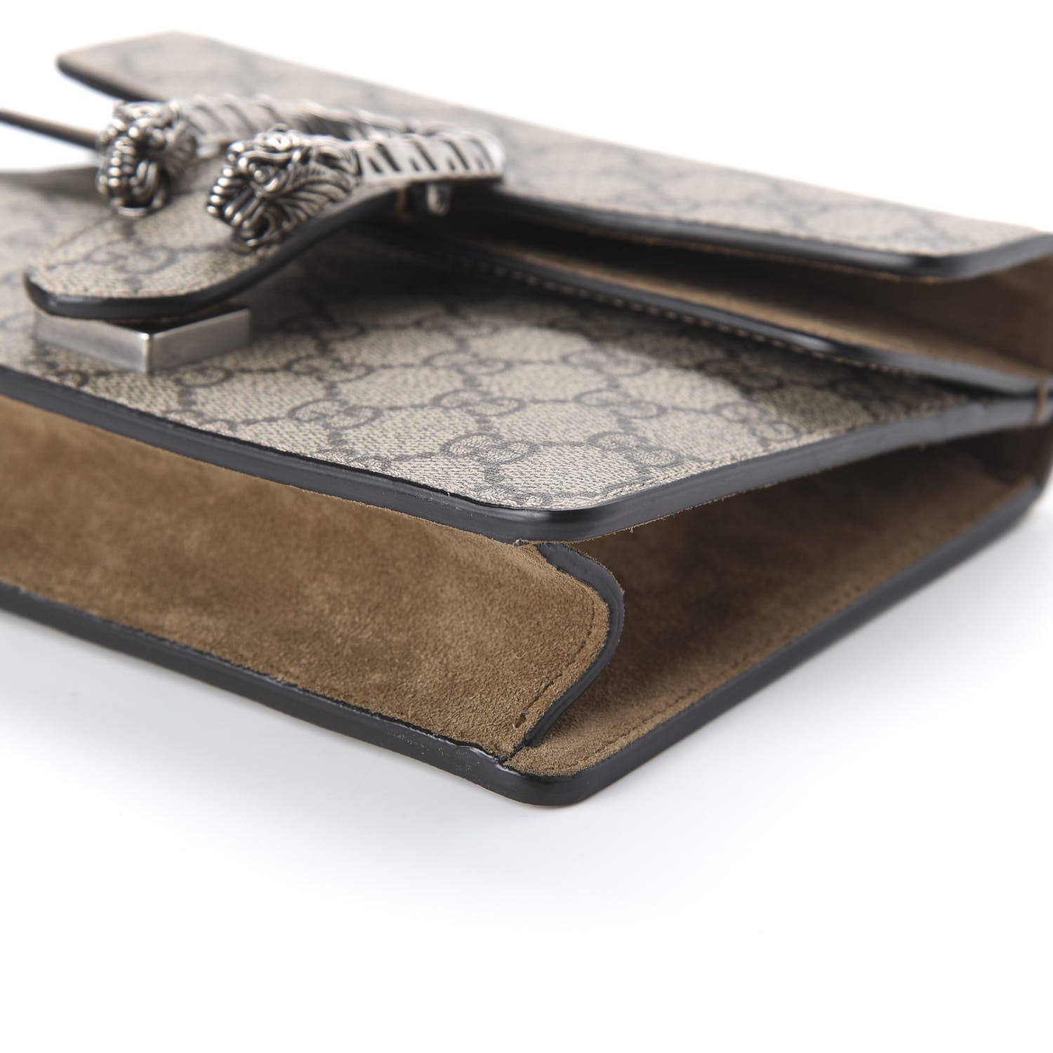 Gucci GG Supreme Monogram Mini Dionysus Shoulder Bag Taupe 7 of 10