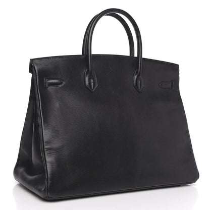 Hermes Evercalf Birkin 40 Black 3 of 34