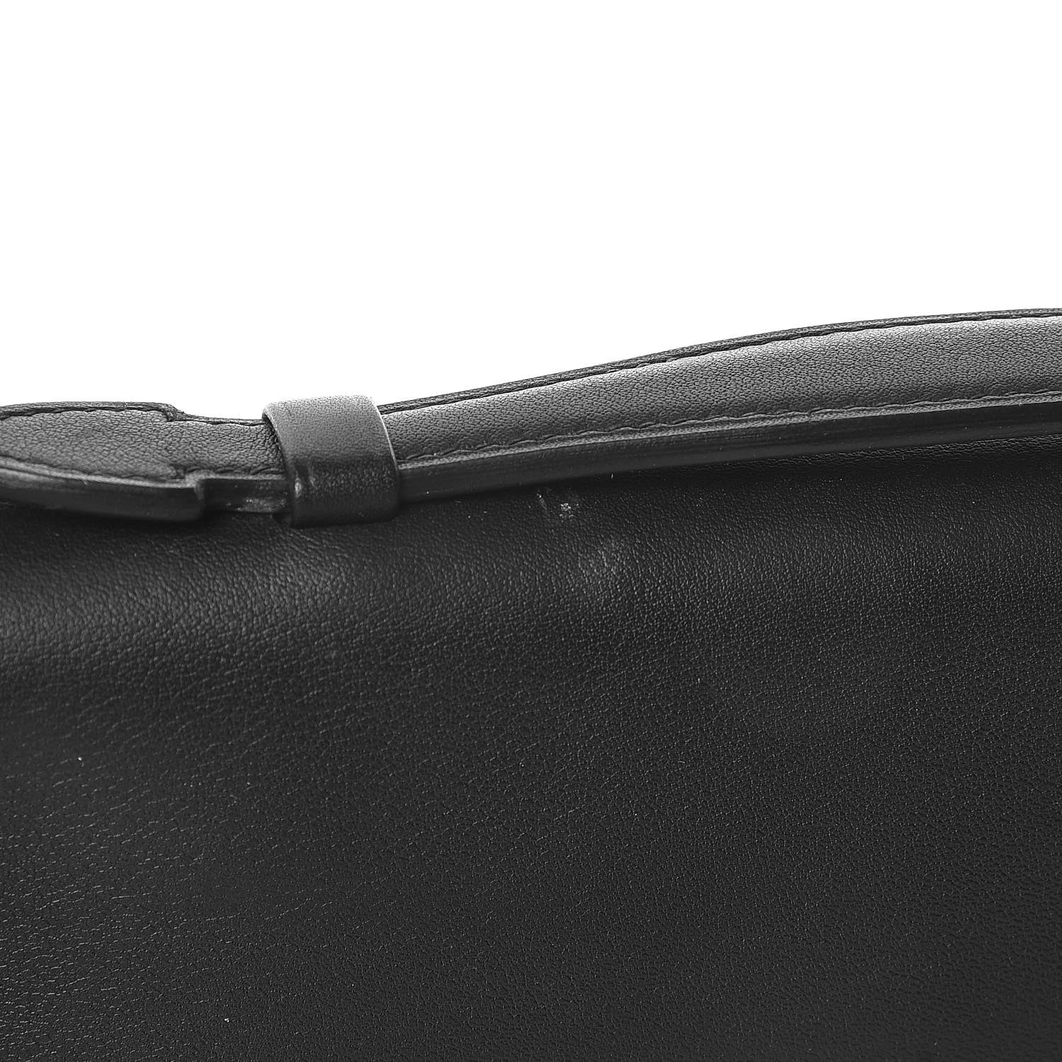 Hermes Swift Kelly Cut Clutch Pochette Black 12 of 12