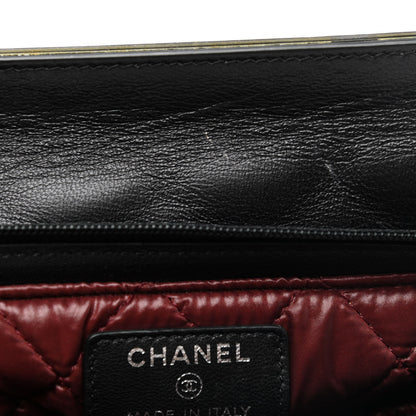 Chanel Lambskin Quilted Flap Cosmetic Case Black 9 of 9